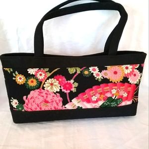 Abacus Design Cloth Tapestry Purse